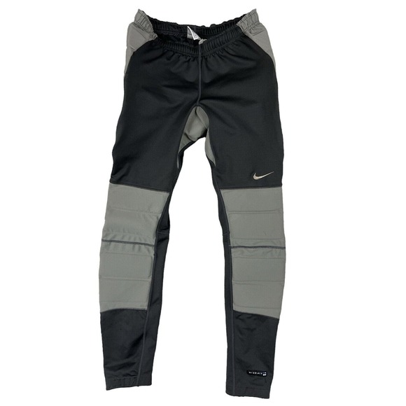 VTG 90s Nike x ACG Padded Smith Summit Tights Reflective‎ Youth Sz L - Picture 1 of 6